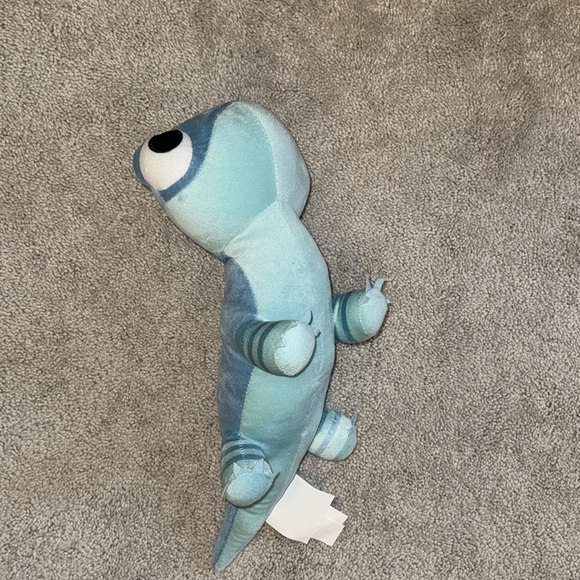 Disney Frozen II Bruni Plush Fire Spirit Blue Salamander Lizard Stuffed Animal - Picture 3 of 3